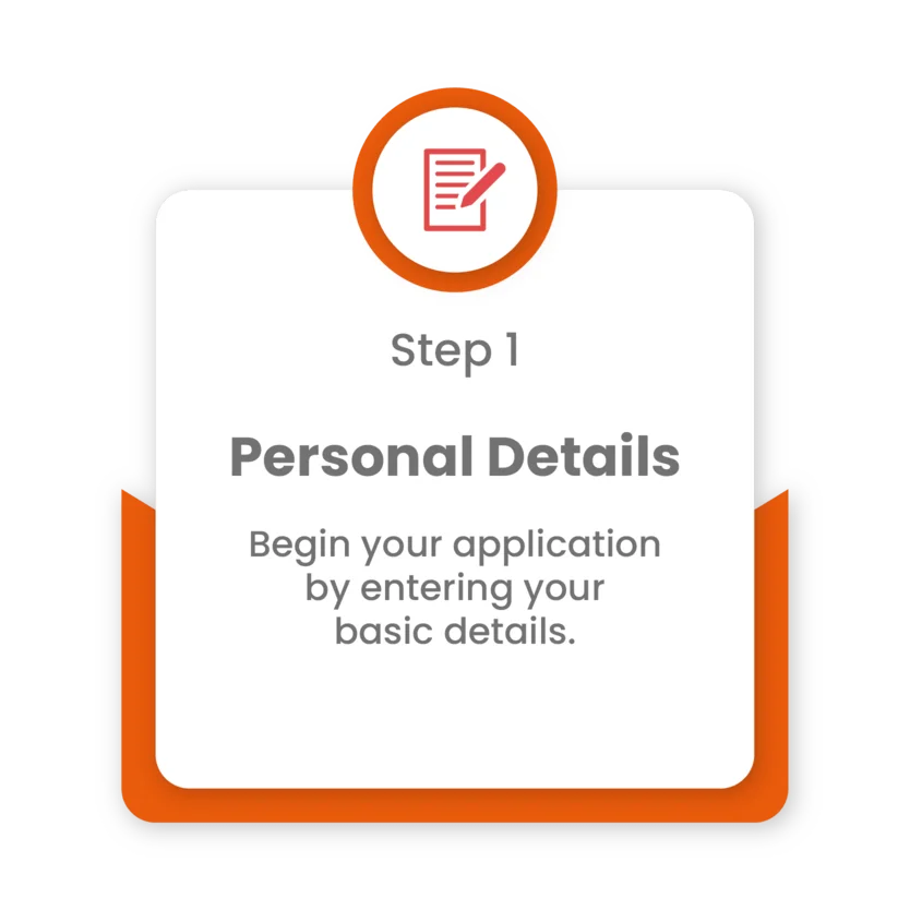 Enter Personal Details