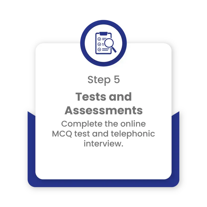Tests/Assessments