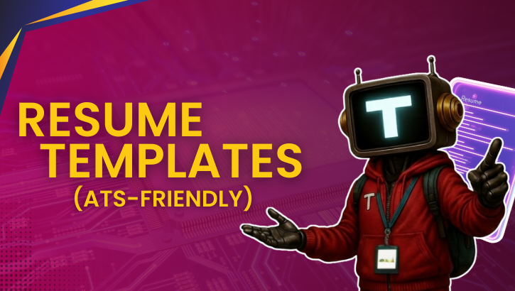 Resume Templates (ATS-Friendly)