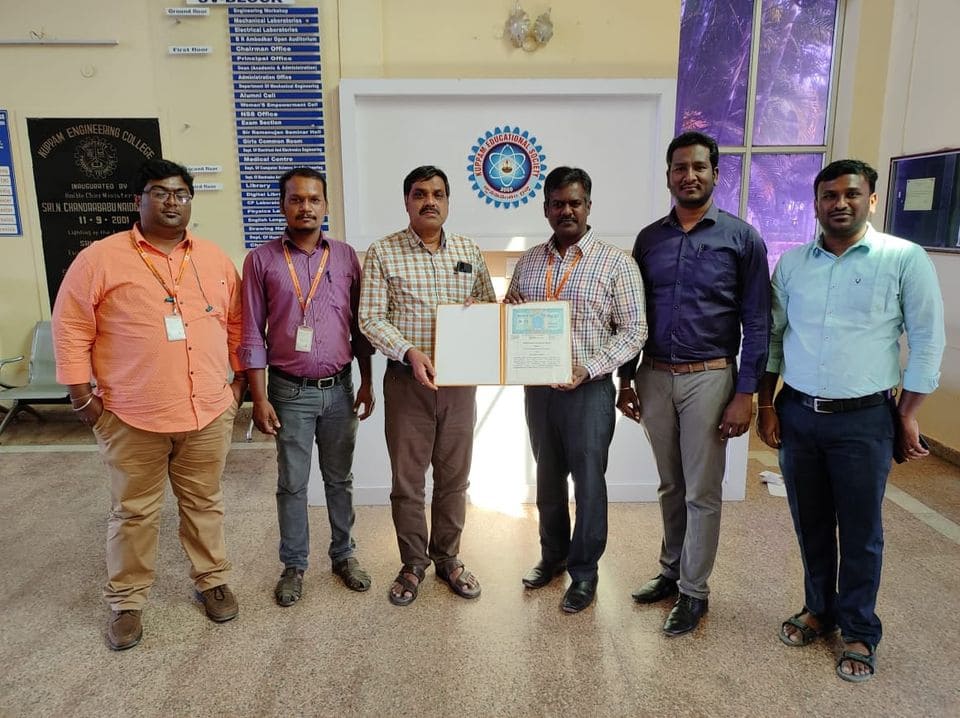 MOU signed between WHY global services and Kuppam Engineering College